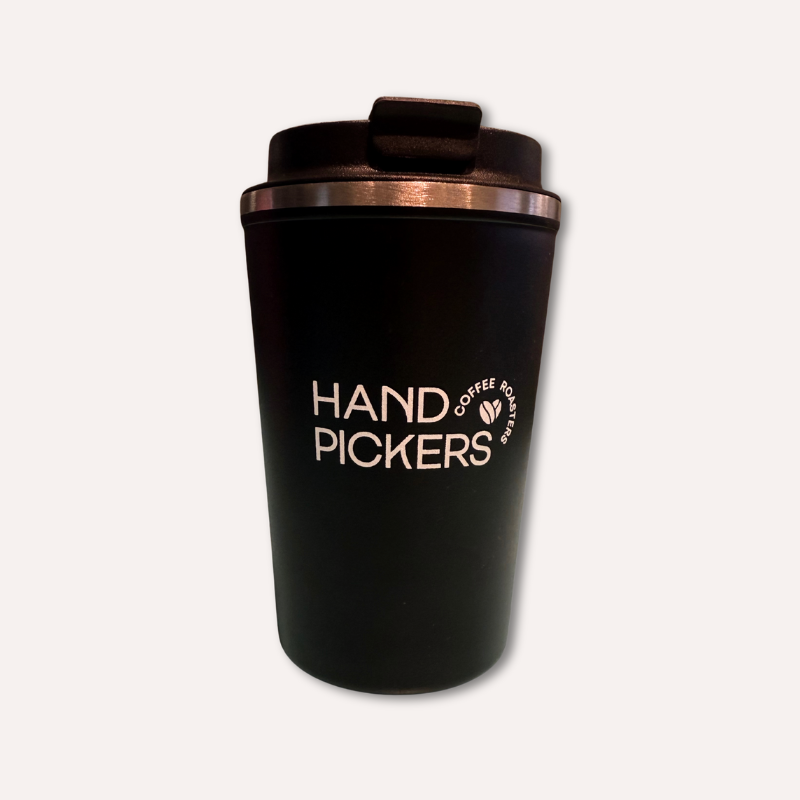 Handpickers insulated cup 380ml Black